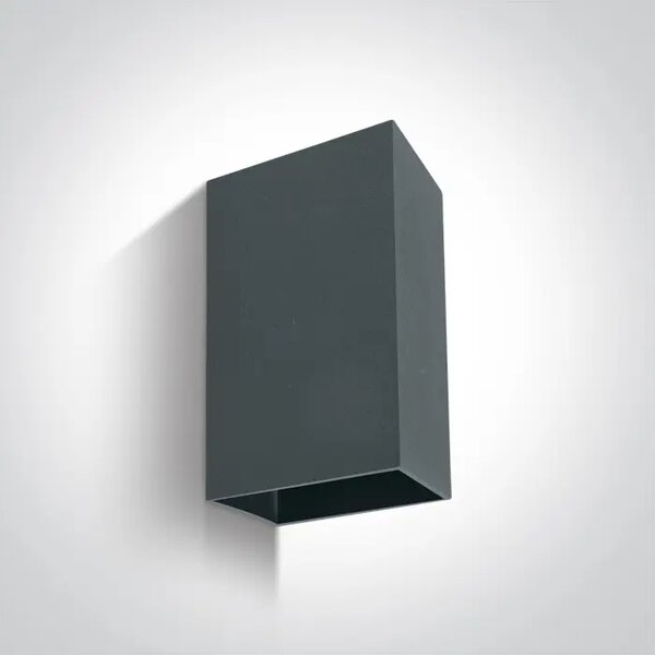 STENSKA SVETILKA LED 2X3W/3000K/IP54 ANTRACIT DM67398A/AN/W