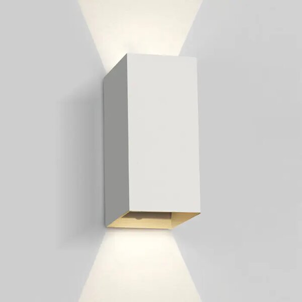 STENSKA SVETILKA LED 2X3W WW IP54 BELA DM67398A/W/W