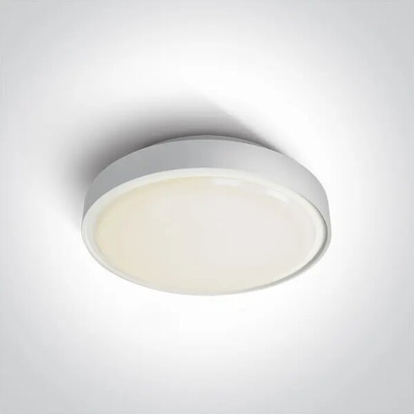 STROPNA SVETILKA LED 2×E27/12W/230V/premer 300mm/ IP65 BELA DM67280EA/W