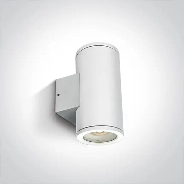 STENSKA SVETILKA 2xGU10 35W IP54 BELA DM67400B/W