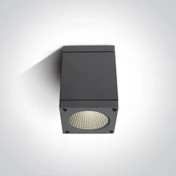 NADGRADNJA LED REFLEKTOR 6W/3000K/440lm IP54 ANTRACIT DM67138D/AN/W