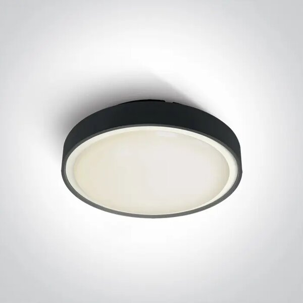 STROPNA SVETILKA LED 2×E27/18W/PLC/230V IP65 ČRNA DM67280EA/B
