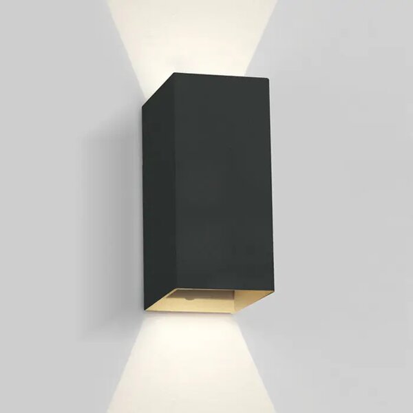 STENSKA SVETILKA LED 2x3W/2x200lm/3000K/ČRNA DM67398A/B/W