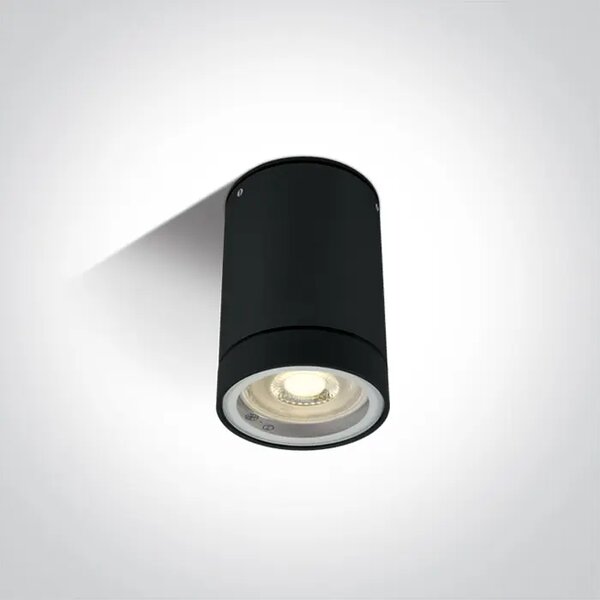 STROPNA SVETILKA 1×GU10/35W/230V IP54 ČRNA DM67130C/B
