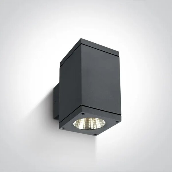 STENSKA SVETILKA LED 2x6W/3000K/2x440lm IP54 ANTRACITNA DM67138A/AN/W