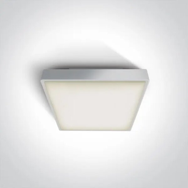 STROPNA SVETILKA LED 1×E27/18W/PLC/230V IP65 BELA DM67282E/W