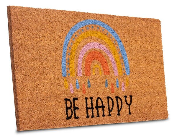 Predpražnik iz kokosovih vlaken 40x70 cm Be Happy – Hanse Home