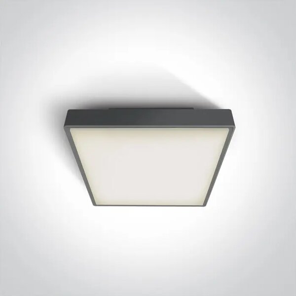 STROPNA SVETILKA LED 1×E27/18W/PLC/230V IP65 ANTRACIT DM67282E/AN