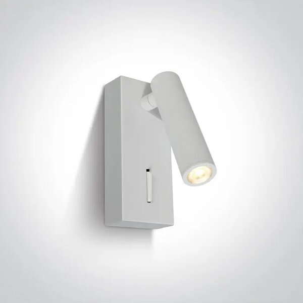 STENSKA SVETILKA LED 3W/3000K/150lm IP20 BELA DM65746/W/W