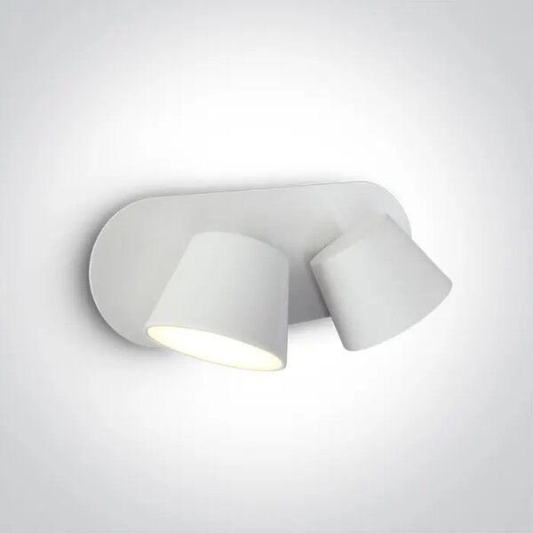 STENSKA SVETILKA LED/2X6W/3000K/2X500lm/BELA DM65740A/W/W