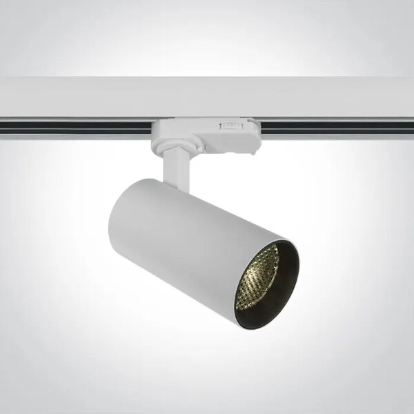 LED TIRNI REFLEKTOR 12W/1000lm/3000K IP20 BELA DM65524T/W/W