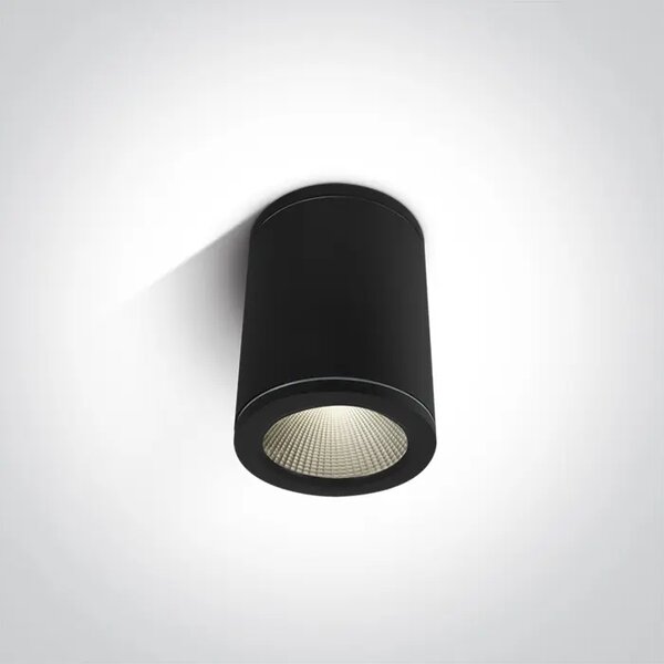 STROPNA SVETILKA LED/6W/3000K/440lm/35°/240V IP54/ČRNA DM67138C/B/W