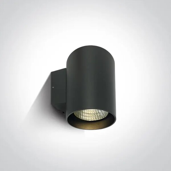 STENSKA SVETILKA LED 20W/1400lm/3000K/IP65/185x140mm/ANTRACITNA DM67138EL/AN/W
