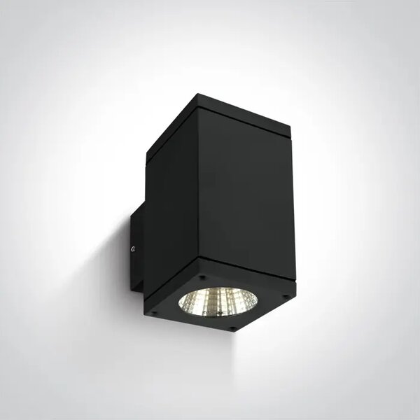 STENSKA SVETILKA LED 2x6W/2x440lm IP54 ČRNA DM67138A/B/W