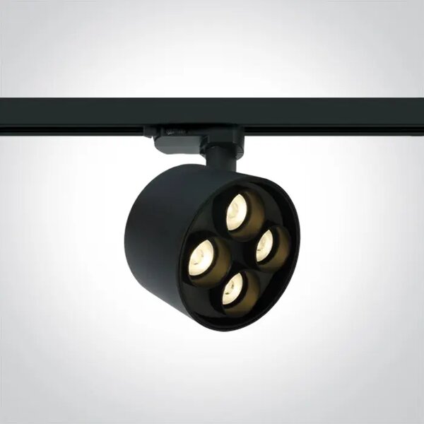LED REFLEKTOR ZA TIRNICO/24W/3000K/1920lm/40°/230V ČRNA DM65656CT/B/W