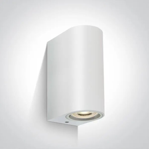 STENSKA SVETILKA 2XGU-10 IP65 BELA DM67142G/W