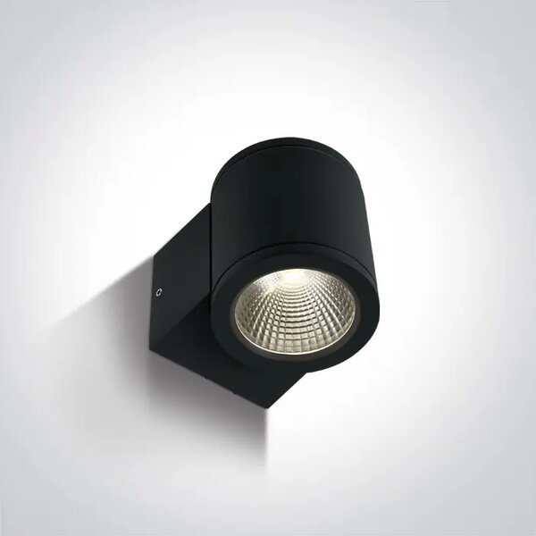 LED STENSKA SVETILKA 6W/3000K/230V/IP54 ČRNA DM67138E/B/W