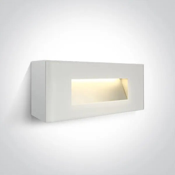 STENSKA SVETILKA LED 5W/350Lm/3000K IP65 BELA DM67076A/W/W