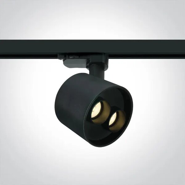 LED REFLEKTOR ZA TIRNICO 12W WW IP20 230V ČRN DM65656BT/B/W