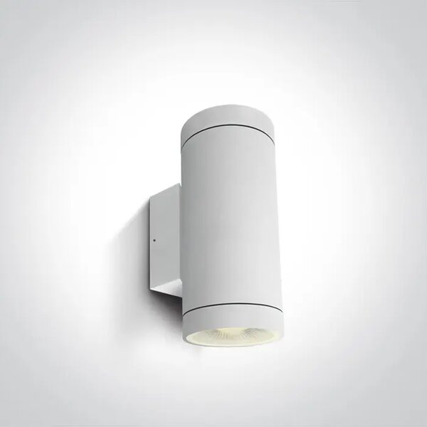 STENSKA SVETILKA 2xE27/PAR30/20W IP65 BELA DM67400E/W
