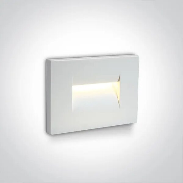 VGRADNA LED SVETILKA/3,6W/3000K/85lm/44°/240V IP65 BELA DM68064/W/W
