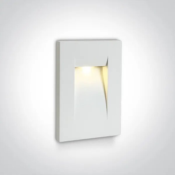 VGRADNA LED SVETILKA/3,6W/3000K/100lm/53°/240V IP65 BELA DM68062/W/W