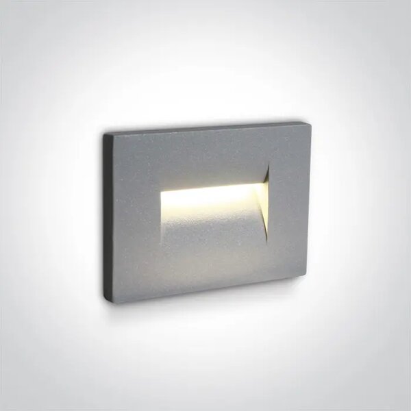 VGRADNA LED SVETILKA/3,6W/3000K/85lm/44°/240V IP65 SIVA DM68064/G/W