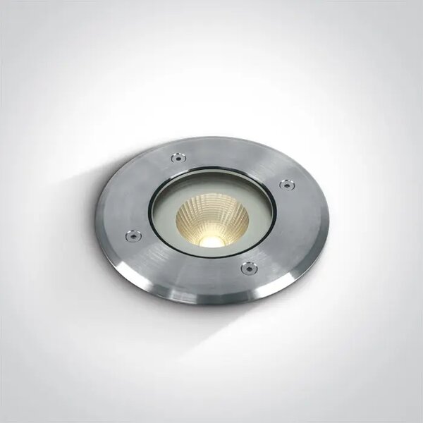 VGRADNA LED SVETILKA/10W/3000K/1000lm/40°/230V IP67/IK10 INOX316 DM69040/W