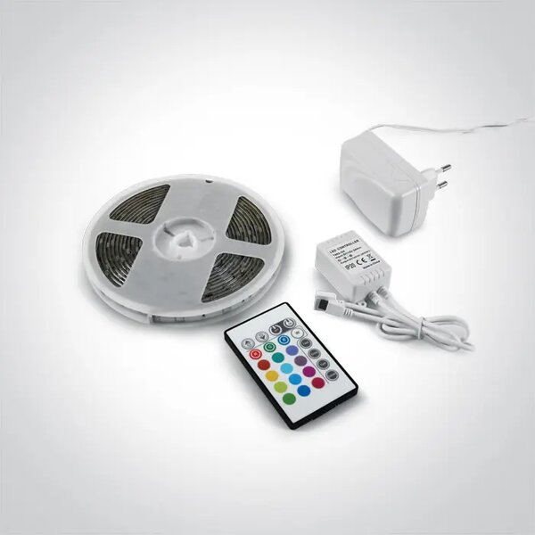 LED TRAK 24V/DC/30LED/m 7,2W/m RGB/DIM/IP20 + DALJINSKI UPRAVLJALNIK DM7820A/RGB
