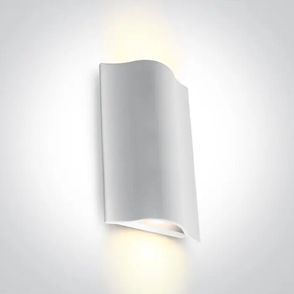 STENSKA SVETILKA 2X6W/2X400LM/3000K BELA DM67422A/W/W