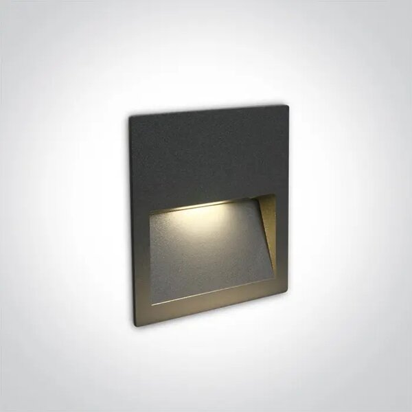 STENSKA SVETILKA LED/3W/3000K/300lm/240V IP65 ANTRACITNA DM68068A/AN/W