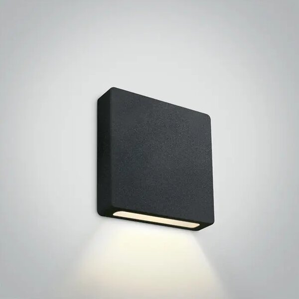 LED STENSKA SVETILKA 2W/100lm/3000K/700mA/IP65/DIMM ČRNA DM68074A/B/W