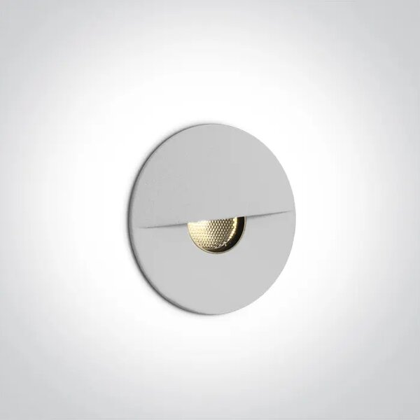VGRADNA LED SVETILKA/1W/3000K/50lm/36°/350mA IP65 BELA DM68070/W/W