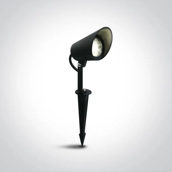 LED reflektor SPIKE 8W/3000K/520lm IP65 ČRNA DM67458/B/W