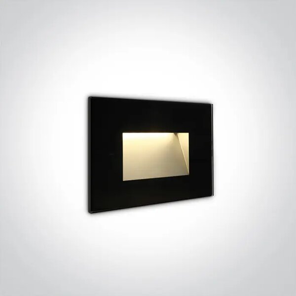 STENSKA SVETILKA LED 4W/3000K/300lm/ IP65 ČRNA DM68076/B/W