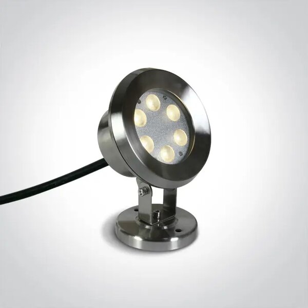 PODVODNI REFLEKTOR LED 6W/4000K/400lm IP65 NERJAVEČE JEKLO 316 DM69064B/C