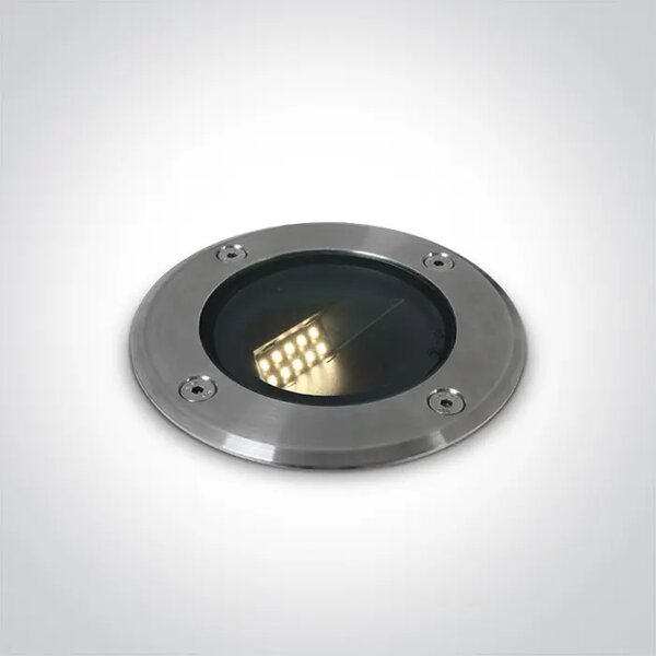 VGRADNA LED SVETILKA 8W/3000K/180lm IP67 INOX316 DM69062/W