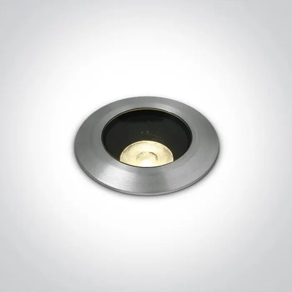VGRADNA LED SVETILKA/7W/3000K/560lm/38°/24V DC IP67/IK08 ALUMINIJASTA DM69056B/W