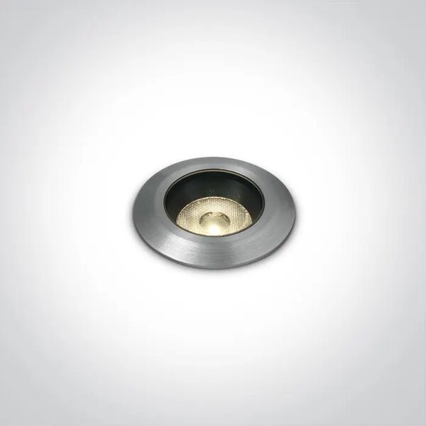 VGRADNA LED SVETILKA/3W/3000K/240lm/38°/24V DC IP67/IK08 ALUMINIJASTA DM69056A/W