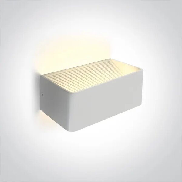 STENSKA SVETILKA LED 6W WW IP20 230V BELA DM67466B/W/W