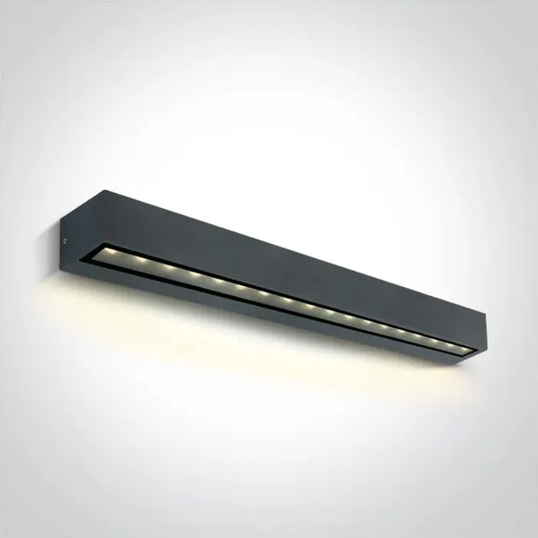 STENSKA SVETILKA LED 13W 3000K IP65-ANTRACITNA DM67526A3/AN/W