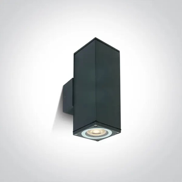STENSKA SVETILKA 2XGU-10 MR16/10W/230V IP54 ANTRACITNA DM67426C/AN