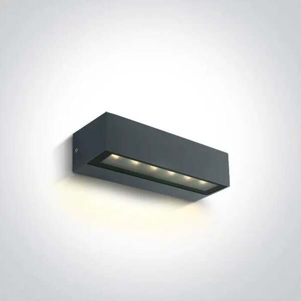 STENSKA SVETILKA LED 8W IP65 230V ANTRACIT DM67526A1/AN/W