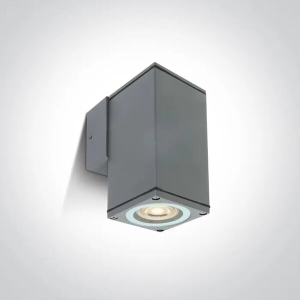 STENSKA SVETILKA GU10 10W IP54 100-240V SIVA DM67426B/G