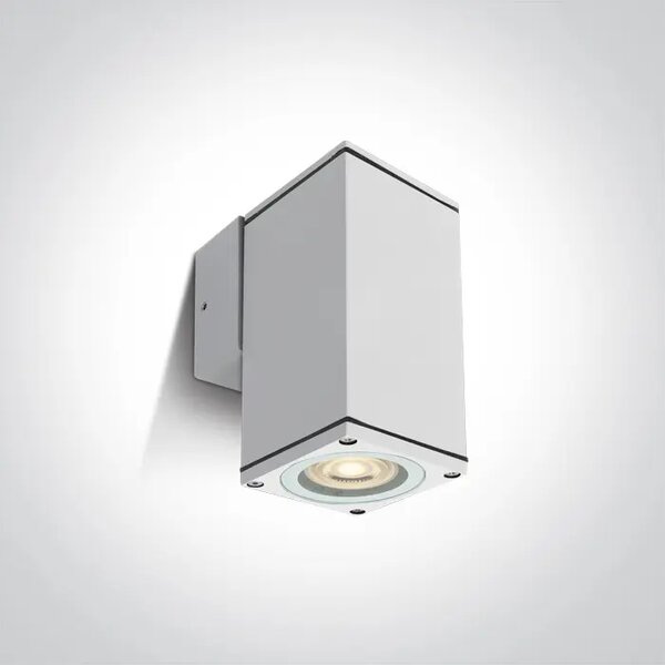 STENSKA SVETILKA GU10 10W IP54 100-240V BELA DM67426B/W