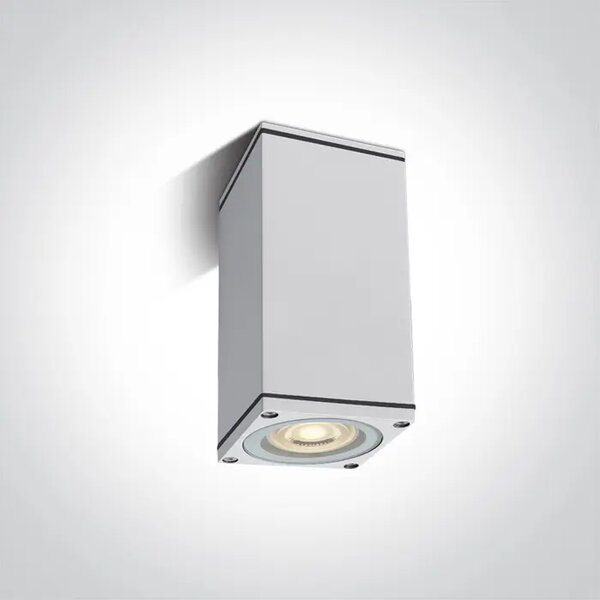 STROPNA SVETILKA GU10 10W IP54 100-240V BELA DM67426D/W