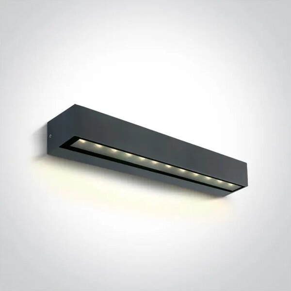STENSKA SVETILKA LED 9W WW IP65 230V ANTRACIT DM67526A2/AN/W