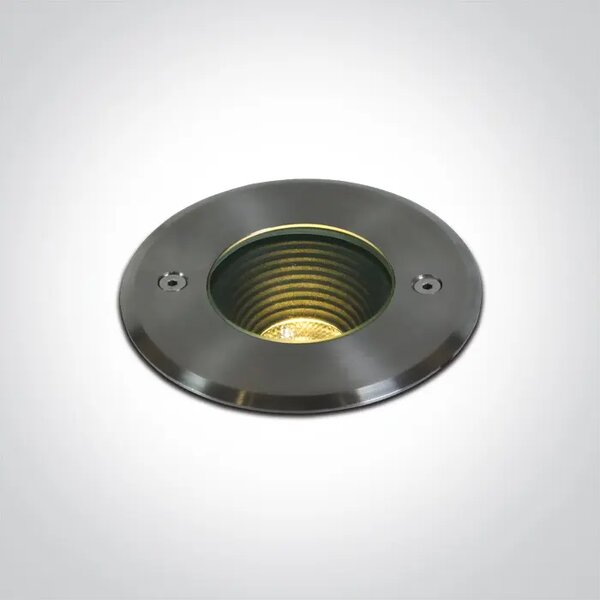 VGRADNA ZUNANJA SVETILKA COB LED 3,5 W WW 20deg 230V SS316L IP67 DM69070A/W