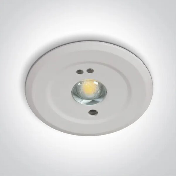 VGRADNA LED PANIK 3 ure 1,5 W LED 230 V SAMOTESKUŠEVALNIK DM89002B