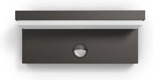 Bustan PHILIPS STENSKA SVETILKA LED/2×4,5W/1000Lm/2700K/IP44 ANTRACIT 16484/93/P0